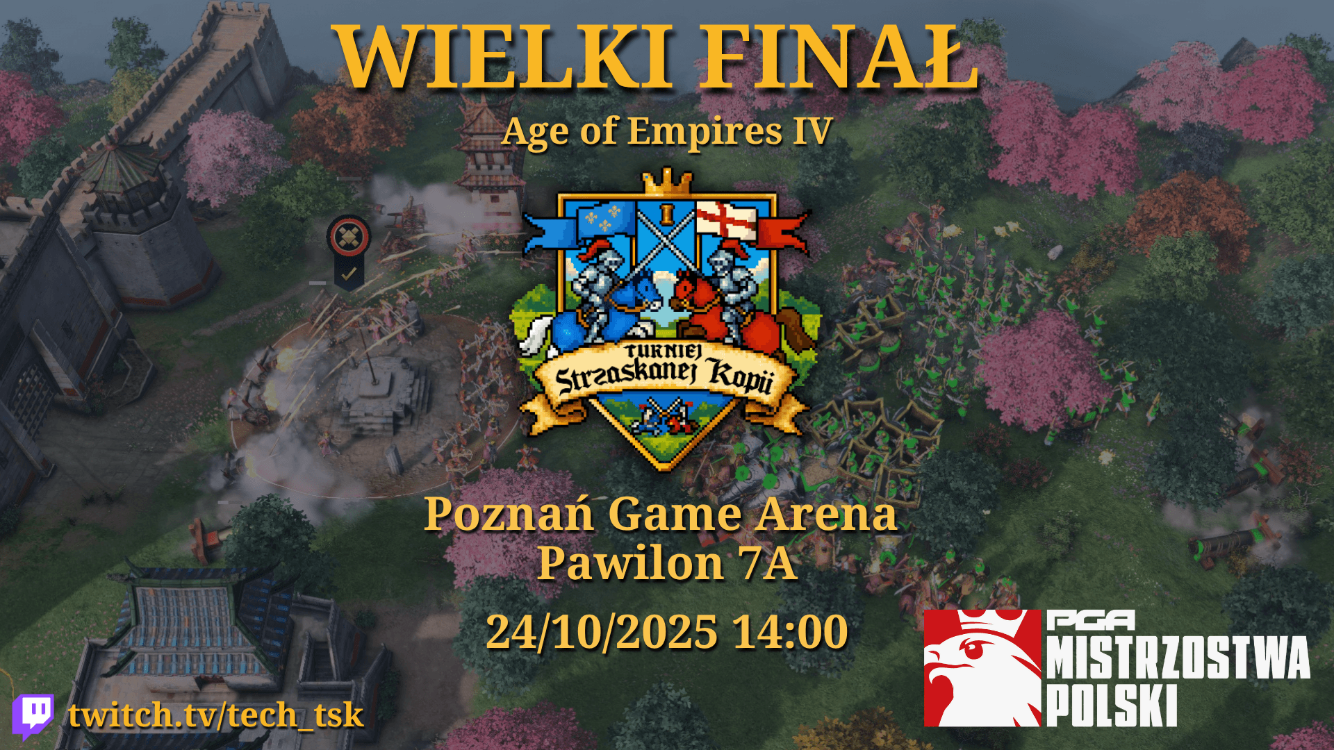 Wielki Finał – Turniej Strzaskanej Kopii na Poznań Game Arena
